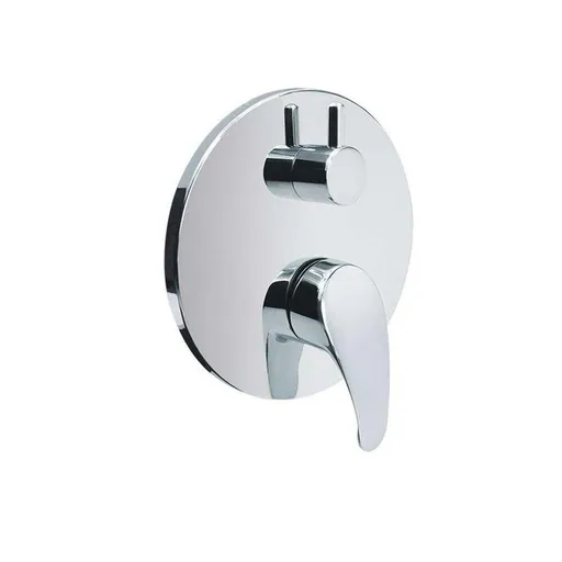 Mereo Sprchová podomietková batéria s trojcestným prepínačom, Sonáta, Mbox, gulatý kryt,chróm CB60157A