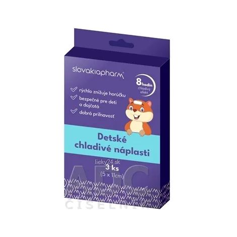 Slovakiapharm Detské chladivé náplasti