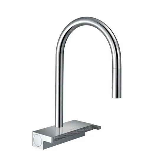 Hansgrohe Aquno drezová batéria s vyťahovacou spŕškou, 3 prúdy chróm 73837000