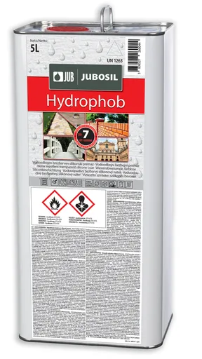 JUB JUBOSIL Hydrophob - vodoodpudivý bezfarebný silikónový náter 5 l