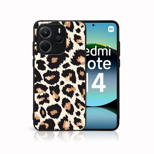 MY ART Ochranný kryt pre Xiaomi Redmi Note 14 LEOPARD PRINT (238)