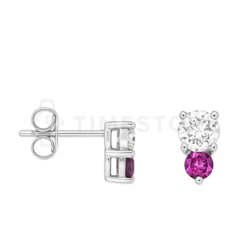 Strieborné puzetové náušnice TS-EA-0264