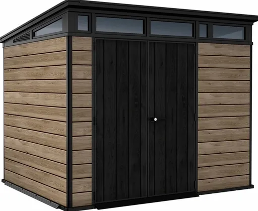 KETER Záhradný domček CRAMP 9 x 7 | jaseň