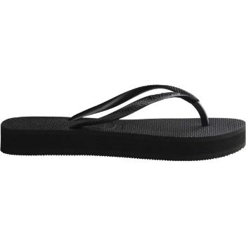 HAVAIANAS SLIM FLAT FORM Női flip-flop papucs, fekete, méret 39/40