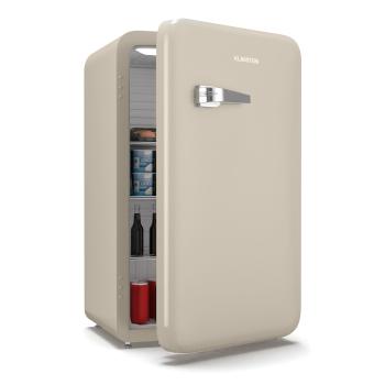 Klarstein Audrey Evo mini chladnička, 90 l, retro dizajn, tichá, kompaktná, 3 farby