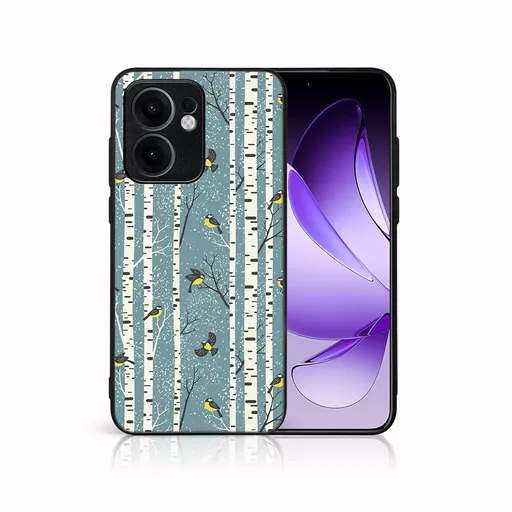 MY ART Kryt s vianočným dizajnom Oppo Reno13 F 5G / Reno13 FS 5G BIRCH (072)