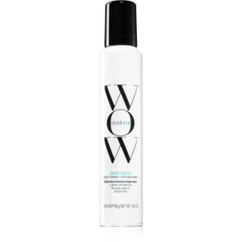 Color WOW Color Control Blue Toning + Styling Foam tónovacia pena pre hnedé a tmavé odtiene vlasov 200 ml