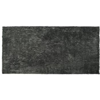 Koberec shaggy 80 x 150 cm tmavosivý EVREN, 186351 (beliani_186351)