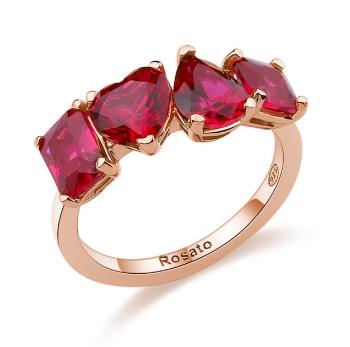 Rosato Pozlátený dámsky prsteň s kubickými zirkónmi Gemma RZGE32 54 mm