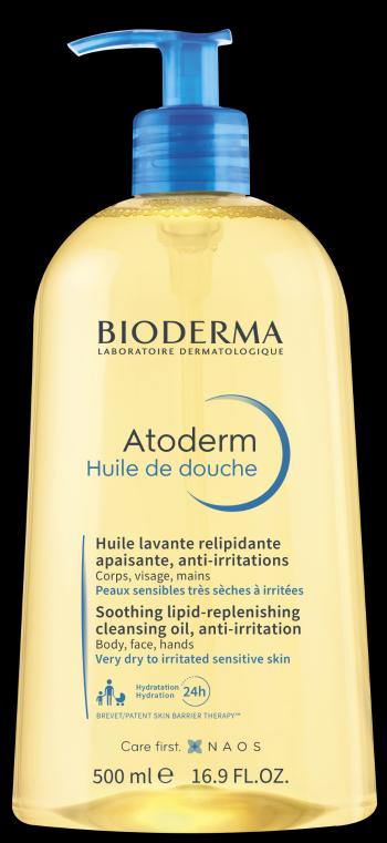 BIODERMA Atoderm sprchový olej, Pre veľmi suchú až atopickú pokožku 500 ml