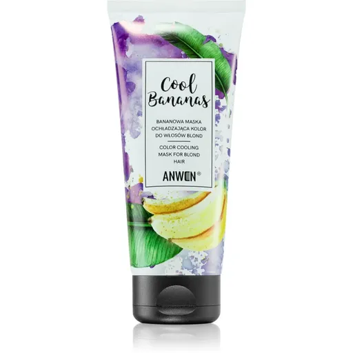 Anwen Cool Bananas farbiaca maska pre blond vlasy 200 ml