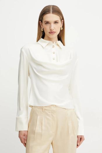 Blúzka Marciano Guess LINDA dámska, béžová farba, jednofarebná, 5GGH01 7246A
