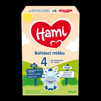 HAMI 4 Batoľacie mlieko od uk. 24. mesiaca 600 g