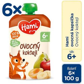 Hami Ovocný koktail 6× 100 g (5900852055119)