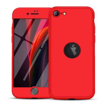 360° Ochranný kryt Apple iPhone SE 2022 / 2020 červený