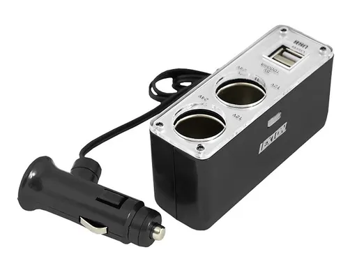 Autoadaptér LTC LX404V 2x USB 2x 12V