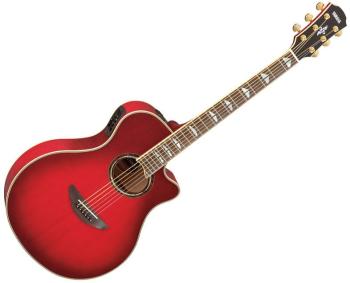 Yamaha APX 1000 CRB Crimson Red Burst Elektroakustická gitara Jumbo