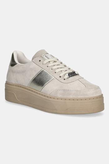 Semišové tenisky Steve Madden Moxy béžová farba, SM11003414