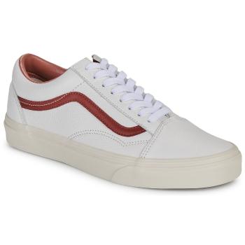 Vans  Old Skool PREMIUM LEATHER RUSSET BROWN  Nízke tenisky Biela