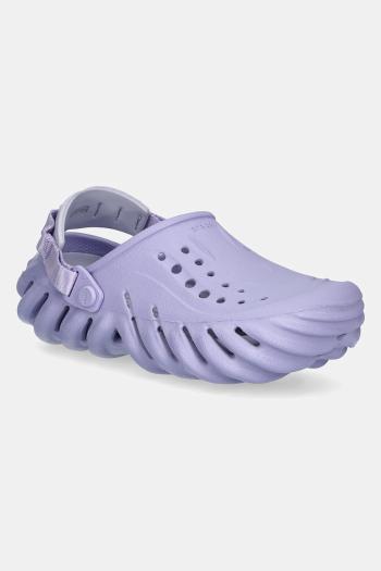 Šľapky Crocs X - (Echo) Clog dámske, fialová farba, 207937