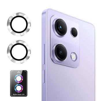 ENKAY ALU Sklo pre fotoaparát Xiaomi Redmi Note 14S SILVER