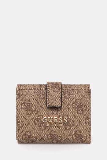 Peňaženka Guess LAUREL dámska, béžová farba, SWSG74 59138
