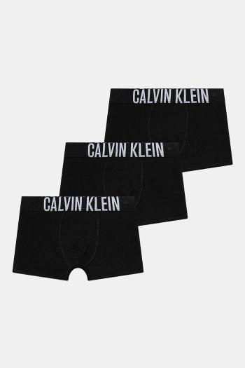 Detské boxerky Calvin Klein Underwear 3-pak čierna farba, B70B700510