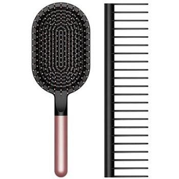 Dyson súprava hrebeň, plochá kefa rosé / čierna (DS-965003-05)