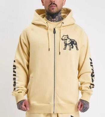 Amstaff Logo 2.0 Ziphoodie Vanilla Cream - L