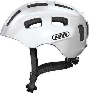 Abus Youn-I 2.0 Pearl White S Dětská cyklistická helma