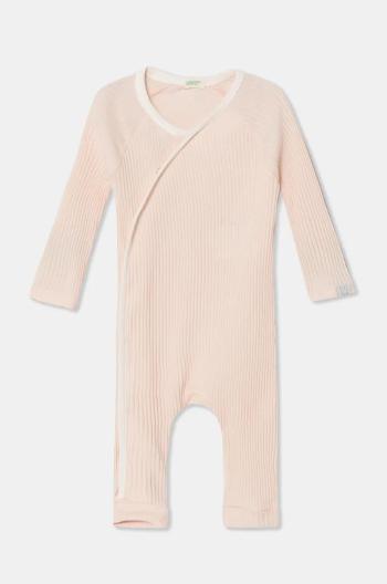 Detský bavlnený overal United Colors of Benetton 3FMG0T01Z