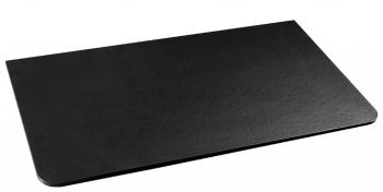 SAPHO - PREMIO kompozitná doska 82x1,2x48,5cm, čierna matná PRE080-3535
