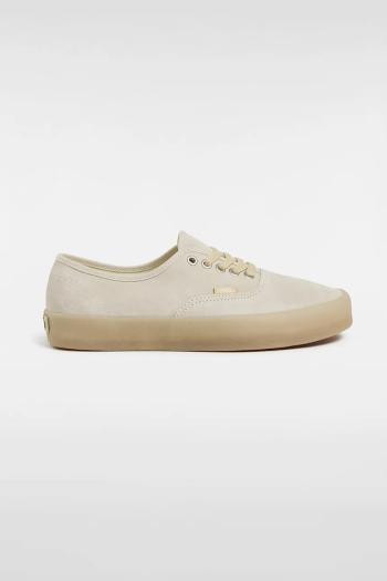 Semišové tenisky Vans Authentic unisex, béžová farba, VN000CRQBYS1