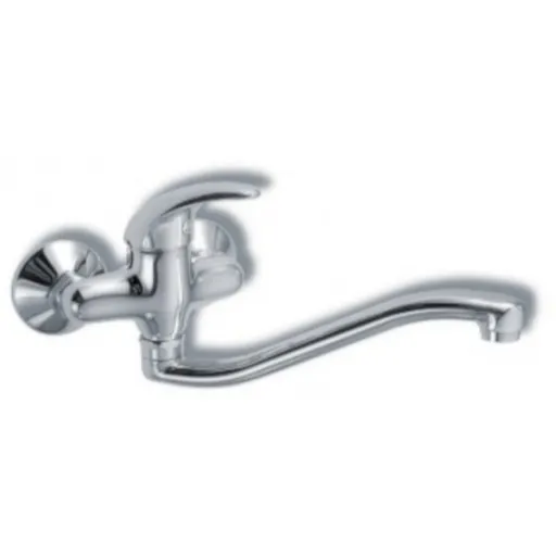 Novaservis Metalia 55 drezová batéria s lekárskou pákou 100 mm chróm 55074l,0 55074L.0