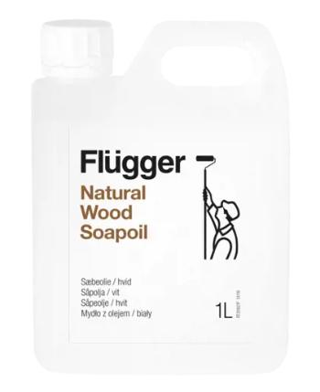 NATURAL WOOD SOAPOIL - Čistič na olejované drevené podlahy biela 1 L