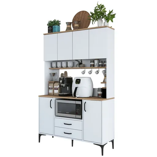 Skriňa Jedy Walnut and White