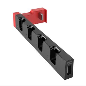iPega 9186 Dock pro töltő állomás N-Switch /Joy-con kompatibilis, fekete/piros