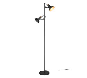Stojaca lampa Trio Roxie čierna 411900232