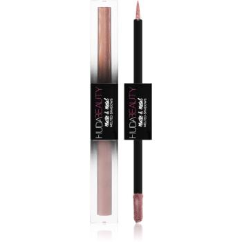 Huda Beauty Matte & Metal Melted tekuté očné tiene odtieň Request Line and Slow Jams 2x2 ml