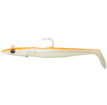 Savage gear gumová nástraha sandeel v2 orange glow 2+1 - 23,5 cm 175 g