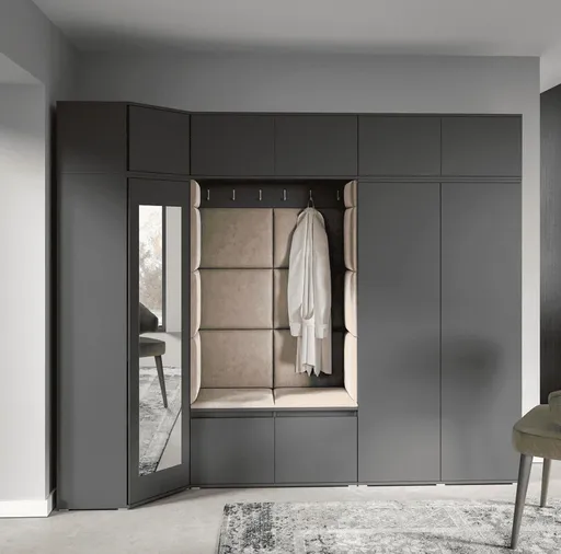 ArtPK Predsieň AMY 39 | so zrkadlom Farba: Grafit