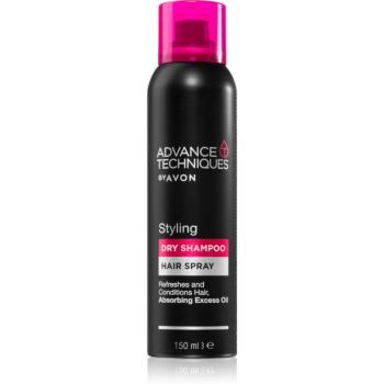 Avon Advance Techniques Refresh suchý šampón pre absorpciu prebytočného mazu a pre osvieženie vlasov 150 ml