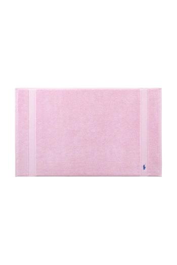 Kúpeľňová predložka Ralph Lauren Polo Player Carmel Pink 55 x 90 cm ružová farba