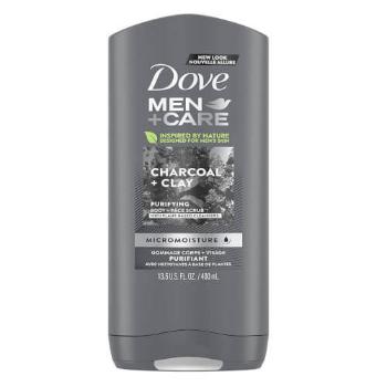 Dove Sprchový gél pre mužov Men + Care Charcoal & Clay ( Body And Face Wash) 400 ml