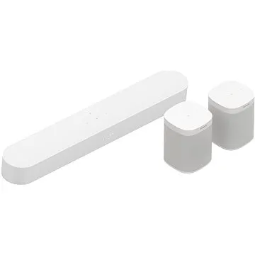 Sonos Beam 5.0 Surround sada biela