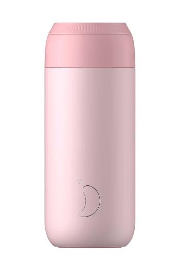 Hrnček na kávu Chillys Blush Pink 500 ml