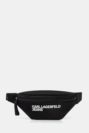 Ľadvinka Karl Lagerfeld Jeans pánska, čierna farba, A1M30295