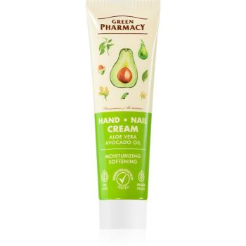 Green Pharmacy Aloe Hand Cream hydratačný a zvláčňujúci krém na ruky a nechty 100 ml