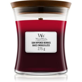 Woodwick Trilogy Sun Ripened Berries vonná sviečka s dreveným knotom 275 g