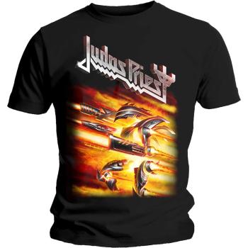 Judas Priest tričko Firepower Čierna XL